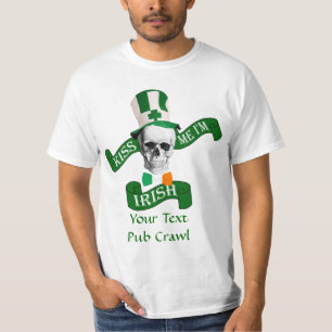Küss meine Kleeblätter St Patrick's Day T-Shirt