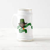 Küss meine Kleeblätter und Kobold Bierglas (Vorderseite Links)