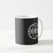 Küss meinen Ass Kaffeetasse (VorderseiteRechts)