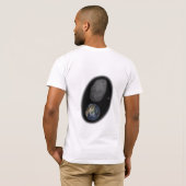 Küss meinen Asteroiden! Asteroid 2012 DA-14 T-Shirt (Schwarz voll)