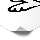 Küss meinen Hintern Poster (Ecke)