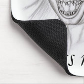Küss mich! - Bleistiftzeichnung Mousepad (Ecke)