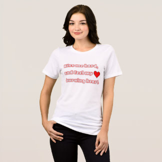 Küss mich hart T-Shirt Tri-Blend Shirt