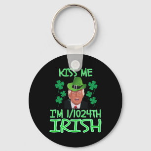Küss mich, ich bin 11024th Irisches Shirt St. Patr Schlüsselanhänger