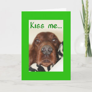 Küss mich, ich bin auch Irin Karte