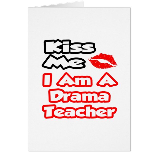 Küss mich ... Ich bin Drama-Lehrer (Vorne)