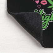 Küss mich, ich bin Highrish Lustiger St. Patricks Mousepad (Ecke)