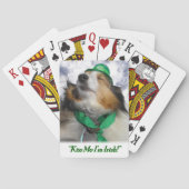 Küss mich, ich bin Irin! Karten spielen Spielkarten (Rückseite)