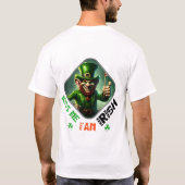 Kuss mich, ich bin Irin - Leprechauns Scavenger-Ja T-Shirt (Rückseite)