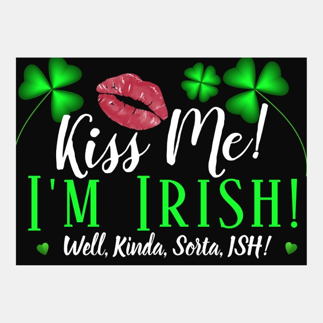 Küss mich! Ich bin Irin! (Nun Kinda Sorta ISH!) (Vorderseite)