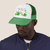 Küss mich, ich bin Irin, St. Patrick's Day Truckerkappe (Beispiel)