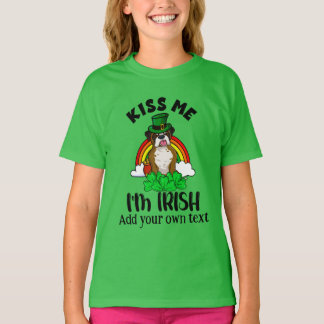 Küss mich, ich bin irisch, lustiger St. Patrick's T-Shirt