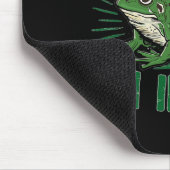 Küss mich, ich bin irischer Glücksfürst Frosch St. Mousepad (Ecke)
