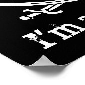 Küss mich! Ich bin Pirate Poster (Ecke)