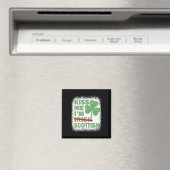 Küss mich, ich bin schottisch Lustiger St. Patrick Magnet (In Situ (Geschirrspüler))