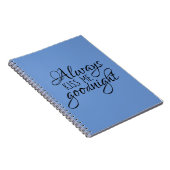 Küss mich immer gut notizblock (Rechte Seite)