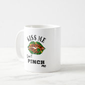 Küss mich, nimm mich nicht. kaffeetasse (Vorderseite Links)