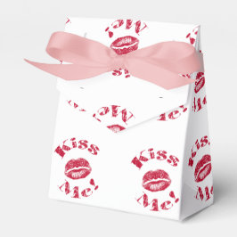 Küss mich! Rote Lippen Geschenkschachtel