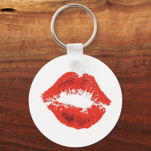 Küss mich! schlüsselanhänger (Vorderseite)