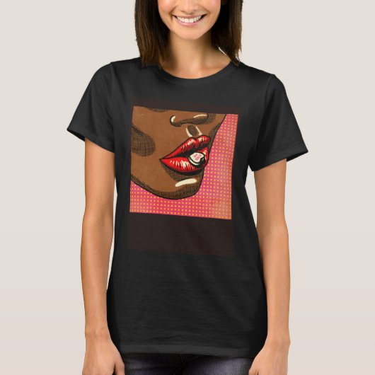 Küss mich T-Shirt (Vorderseite)