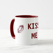 Kuss mich tasse (Vorderseite Links)