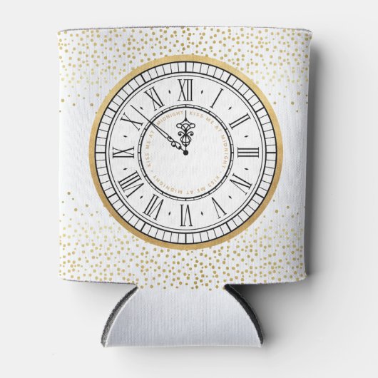 Küss mich um Mitternacht, New Years Clock Dosenkühler (Vorderseite)