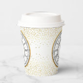 Küss mich um Mitternacht, um die Papierabschlüsse  Pappbecher (Links)