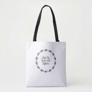 Küss mich unter dem Mistleton Tasche