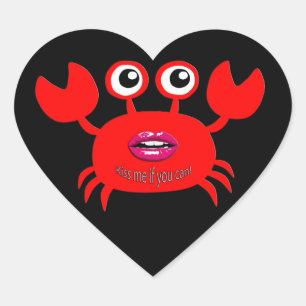 Küss mich, wenn du kannst! Aufkleber