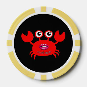 Küss mich, wenn du kannst! Poker-Chips, Elfenbeinh Pokerchips