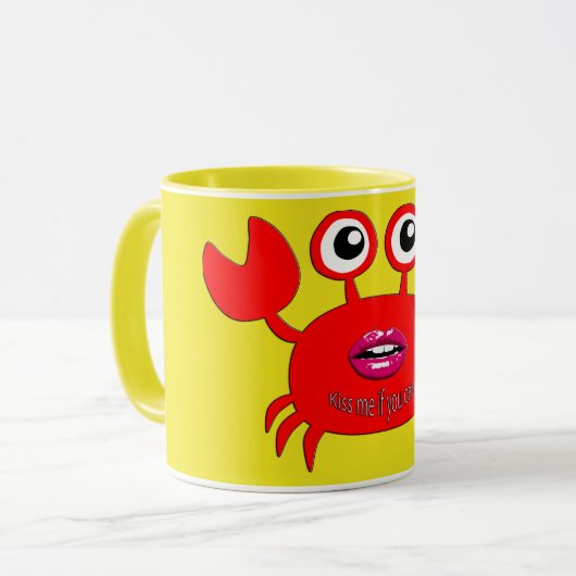 Küss mich, wenn du Tasse kannst (Vorderseite Links)