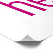 küss mir, dass es gut für deine Gesundheit ist. Poster (Ecke)