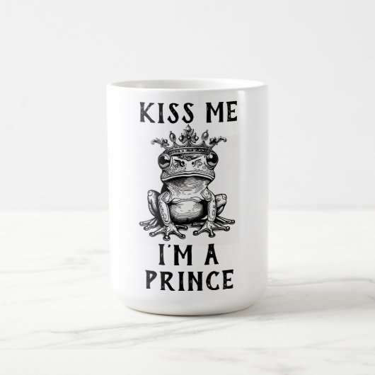 Küss mir, dass ich eine Tasse des Prinzencoffee bi (Mittel)