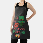 Küss mir, dass ich heute glücklich irre bin schürze (InSitu)