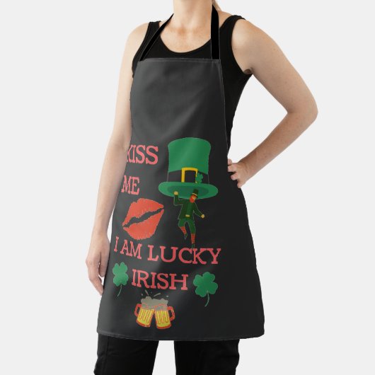 Küss mir, dass ich heute glücklich irre bin schürze (InSitu)