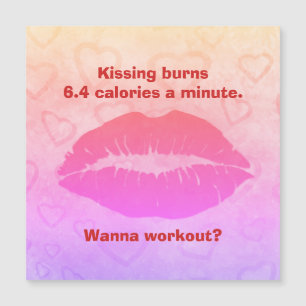 Küss mir die Lippen, Liebe Magnetkarte