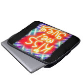 küss mir Guey Laptopschutzhülle (Vorne Knopf)