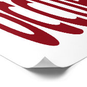 Küss mir, ich bin Berufstherapeut Poster (Ecke)