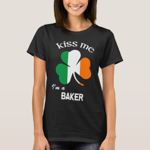 Kuss mir, ich bin ein Baker St Pattys Day T-Shirt