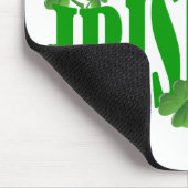 Kuss mir, ich bin ein irisches Mekka-Design Mousepad (Ecke)