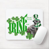 Kuss mir, ich bin ein irisches Mekka-Design Mousepad (Mit Mouse)
