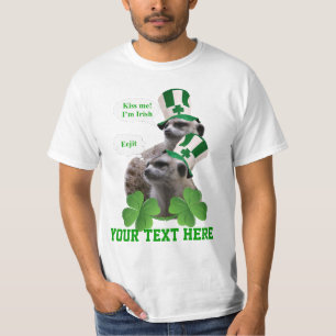 Kuss mir, ich bin ein irisches Mekka-Design T-Shirt