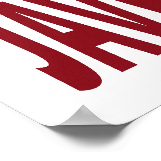 Küss mir, ich bin ein Javelin-Turm Poster (Ecke)