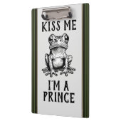 Küss mir, ich bin ein Prinz-Clipboard Klemmbrett (Links)