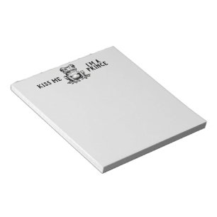 Kuss mir, ich bin ein Prinz-Notepad Notizblock