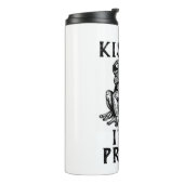 Küss mir, ich bin ein Thermaltumbler des Prinzen Thermosbecher (Nach links gedreht)