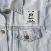 Küss mir, ich bin eine Prinzessin-Taste Button (Beispiel)