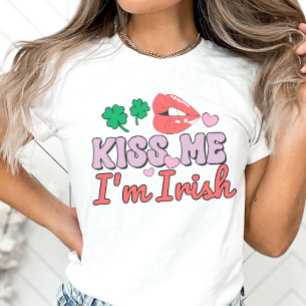 Kuss mir, ich bin Irin, St. Patrick's Day T-Shirt
