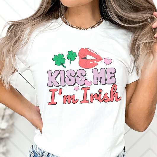 Kuss mir, ich bin Irin, St. Patrick's Day T-Shirt