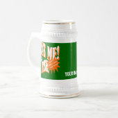 Kuss mir, ich bin irisch bierglas (Vorderseite Links)